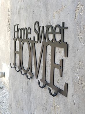 Вішалка настінна "Home sweet home" 2882 фото