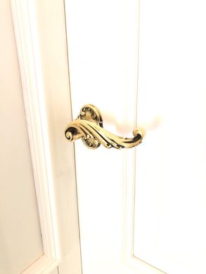 Door lever handle on rose "Akant" 20201 photo
