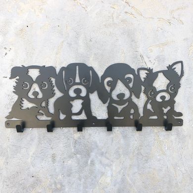 Вішалка настінна "Little puppies" 9823 фото