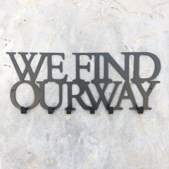 Вешалка настенная "We find our way"
